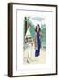 Two Ladies in Outfits by Madeleine Et Madeleine-null-Framed Giclee Print