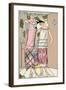 Two Ladies in Outfits by Philippe Et Gaston and Bernard-null-Framed Art Print