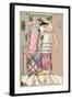 Two Ladies in Outfits by Philippe Et Gaston and Bernard-null-Framed Art Print