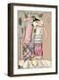 Two Ladies in Outfits by Philippe Et Gaston and Bernard-null-Framed Art Print