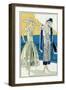 Two Ladies in Summer Dresses by Jeanne Lanvin-null-Framed Art Print