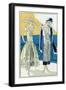 Two Ladies in Summer Dresses by Jeanne Lanvin-null-Framed Art Print