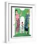 Two Ladies in Summer Outfits by Premet and Doeuillet-null-Framed Art Print