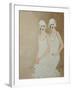 Two Ladies in White 2015-Susan Adams-Framed Giclee Print