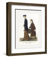 Two Ladies of Walham Avenue-George Belcher-Framed Premium Giclee Print