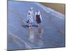 Two Ladies Paddling - Weston-Super-Mare-Peter Breeden-Mounted Giclee Print
