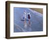 Two Ladies Paddling - Weston-Super-Mare-Peter Breeden-Framed Giclee Print