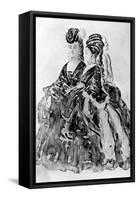 Two Ladies-Constantin Guys-Framed Stretched Canvas