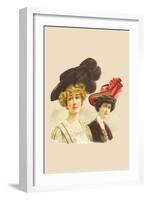 Two Ladies-null-Framed Art Print