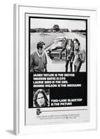 Two-Lane Black Top-null-Framed Poster