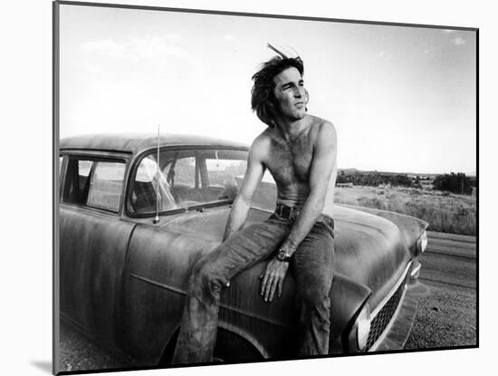 Two-Lane Blacktop, Dennis Wilson, 1971-null-Mounted Photo