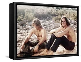 Two-Lane Blacktop, Dennis Wilson, James Taylor, 1971-null-Framed Stretched Canvas