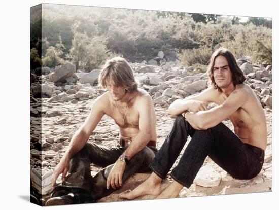 Two-Lane Blacktop, Dennis Wilson, James Taylor, 1971-null-Stretched Canvas