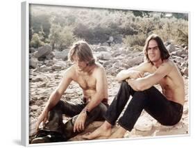 Two-Lane Blacktop, Dennis Wilson, James Taylor, 1971-null-Framed Photo