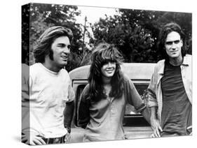 Two-Lane Blacktop, Dennis Wilson, Laurie Bird, James Taylor, 1971-null-Stretched Canvas