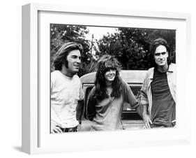 Two-Lane Blacktop, Dennis Wilson, Laurie Bird, James Taylor, 1971-null-Framed Photo