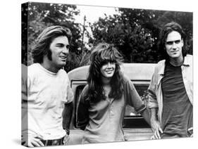 Two-Lane Blacktop, Dennis Wilson, Laurie Bird, James Taylor, 1971-null-Stretched Canvas