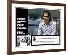 Two-Lane Blacktop, James Taylor, 1971-null-Framed Art Print