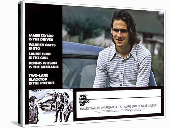 Two-Lane Blacktop, James Taylor, 1971-null-Stretched Canvas