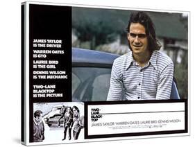 Two-Lane Blacktop, James Taylor, 1971-null-Stretched Canvas