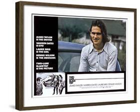 Two-Lane Blacktop, James Taylor, 1971-null-Framed Art Print