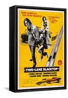 Two-Lane Blacktop, James Taylor, Laurie Bird, Dennis Wilson, 1971-null-Framed Stretched Canvas