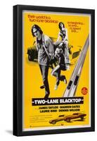 Two-Lane Blacktop, James Taylor, Laurie Bird, Dennis Wilson, 1971-null-Framed Poster