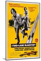Two-Lane Blacktop, James Taylor, Laurie Bird, Dennis Wilson, 1971-null-Mounted Poster