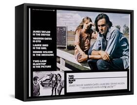 Two-Lane Blacktop, Laurie Bird, James Taylor, 1971-null-Framed Stretched Canvas