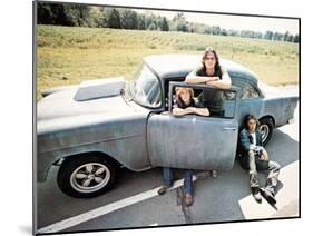 Two-Lane Blacktop, Laurie Bird, James Taylor, Dennis Wilson, 1971-null-Mounted Photo