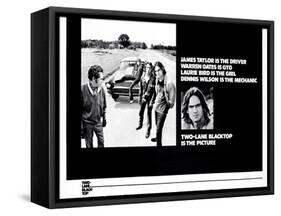 Two-Lane Blacktop-null-Framed Stretched Canvas