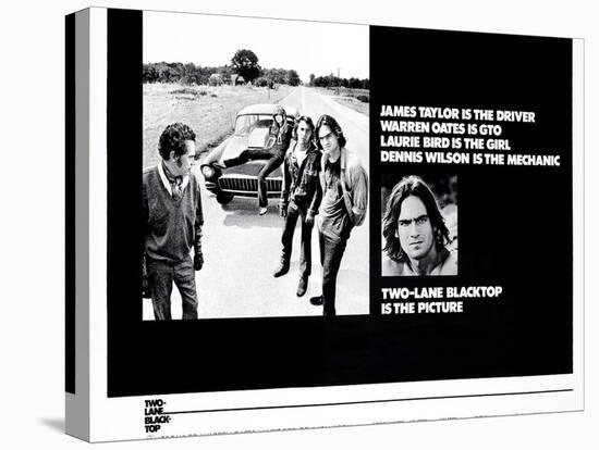 Two-Lane Blacktop-null-Stretched Canvas