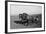 Two Large Work Horses Pull the Farmer and His Corn Seed Drill in Iowa, 1940s-null-Framed Photo