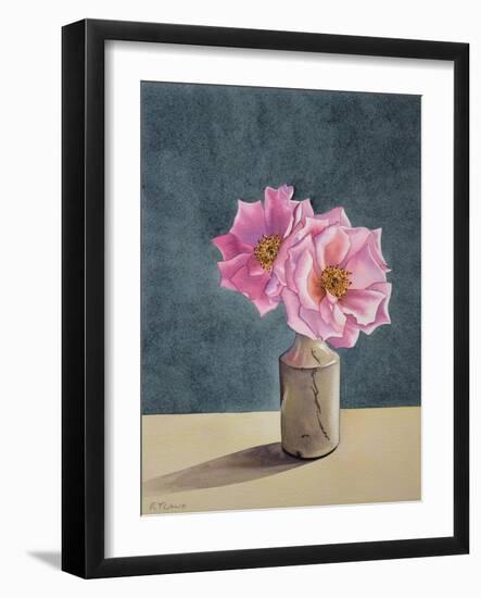 Two Late Roses-Christopher Ryland-Framed Giclee Print