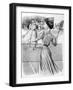 Two Lawn Tennis Costumes for October, 1905-null-Framed Giclee Print