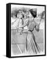 Two Lawn Tennis Costumes for October, 1905-null-Framed Stretched Canvas