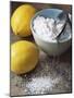 Two Lemons and Flour-Michael Paul-Mounted Photographic Print