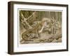 Two Leopards in the Wild-Wilhelm Kuhnert-Framed Art Print