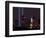 Two Light Beams Illuminate the Sky-null-Framed Photographic Print