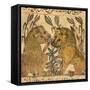 Two Lions-Aristotle ibn Bakhtishu-Framed Stretched Canvas