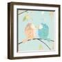Two Little Birdies-Willow-Framed Art Print