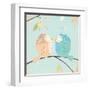 Two Little Birdies-Willow-Framed Art Print