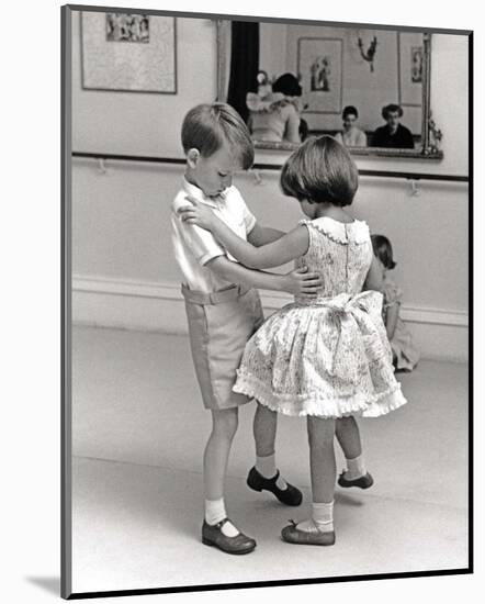 Two LIttle Dancers-John Drysdale-Mounted Art Print