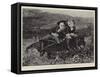Two Little Emigrants-Mrs. Louisa Starr Canziani-Framed Stretched Canvas