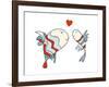 Two Little Fish-Carla Martell-Framed Giclee Print