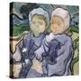 Two Little Girls, c.1890-Vincent van Gogh-Stretched Canvas