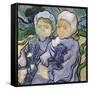 Two Little Girls, c.1890-Vincent van Gogh-Framed Stretched Canvas