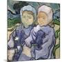 Two Little Girls, c.1890-Vincent van Gogh-Mounted Giclee Print