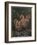Two little mice,  pastel-Margo Starkey-Framed Giclee Print