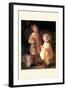 Two Little Sisters-Alice Kent Stoddard-Framed Art Print